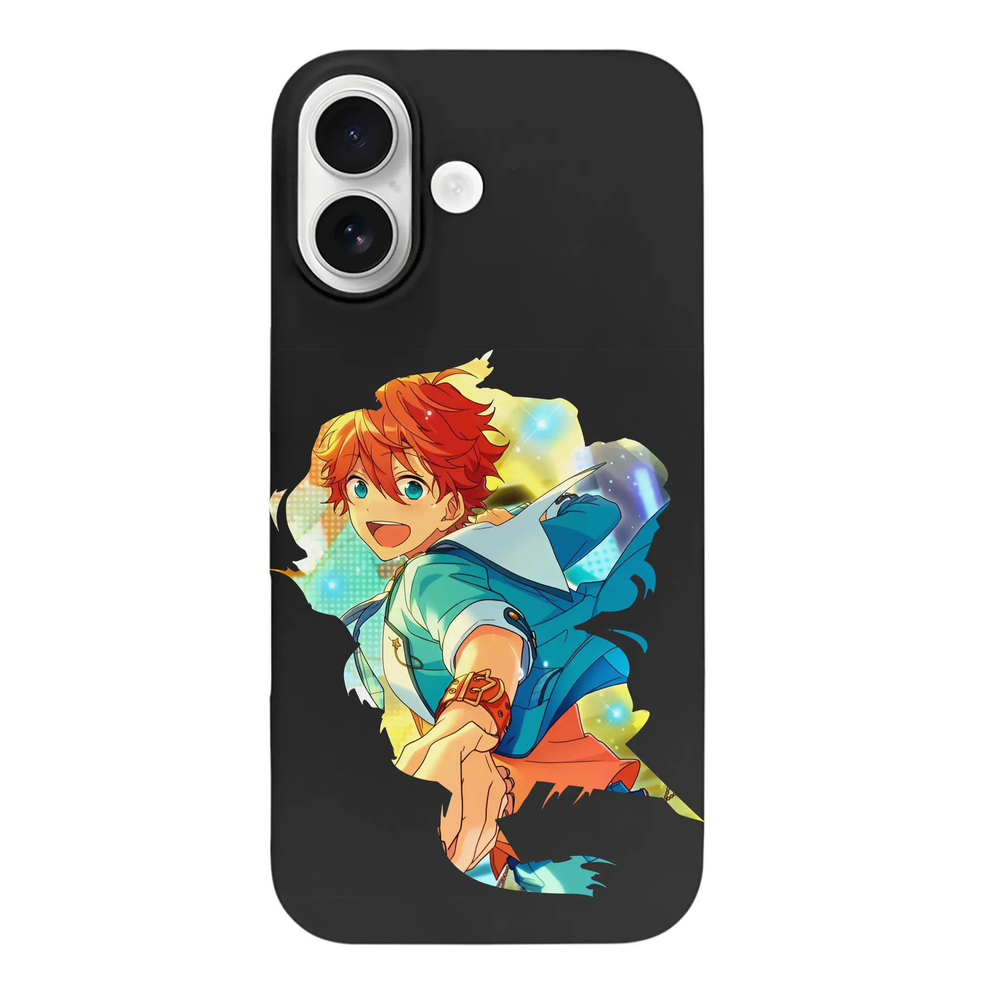 あんさん ぶる グッズ Trickstar 明星スバル - iPhone 17 シリーズ シリコンケース 薄型 耐衝撃 指紋防止 ソフトタッチカバー 精密フィット 傷防止 保護ケース iPhone 17/17 Air/17 Pro/17 Pro Max 対応